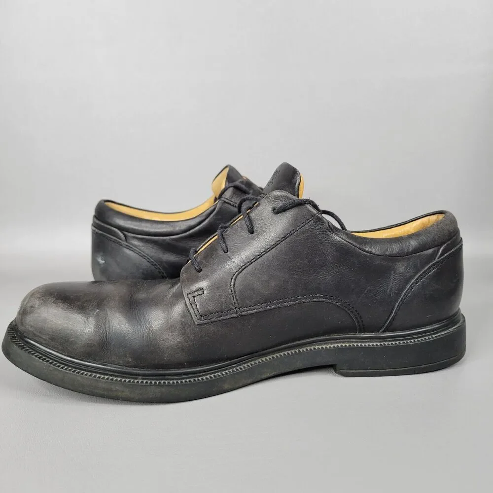 Timberland Waterproof Mens Dress Shoes Black Leather Oxford 90082 Size 11 M